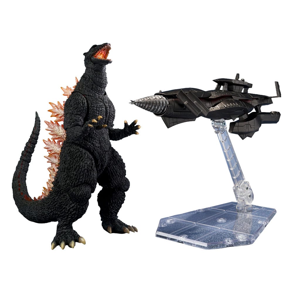 Godzilla Final Wars S.H.MonsterArts Action Figure Godzilla Heat Ray Ver. vs. New Gotengo Bandai Tamashii Nations