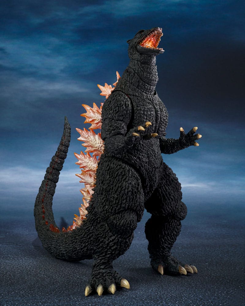 Godzilla Final Wars S.H.MonsterArts Action Figure Godzilla Heat Ray Ver. vs. New Gotengo Bandai Tamashii Nations