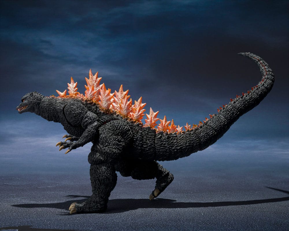 Godzilla Final Wars S.H.MonsterArts Action Figure Godzilla Heat Ray Ver. vs. New Gotengo Bandai Tamashii Nations