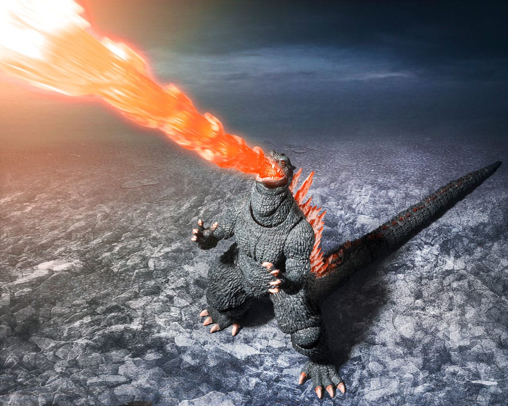 Godzilla Final Wars S.H.MonsterArts Action Figure Godzilla Heat Ray Ver. vs. New Gotengo Bandai Tamashii Nations