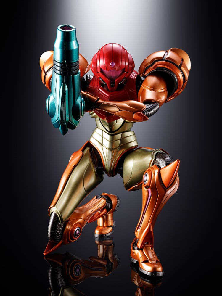 Metroid Prime 4 Beyond Diecast Action Figure Samus Aran LED Bandai Tamashii Nations