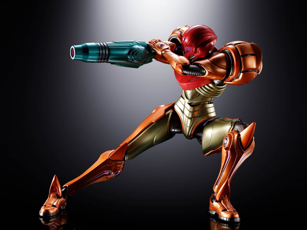 Metroid Prime 4 Beyond Diecast Action Figure Samus Aran LED Bandai Tamashii Nations