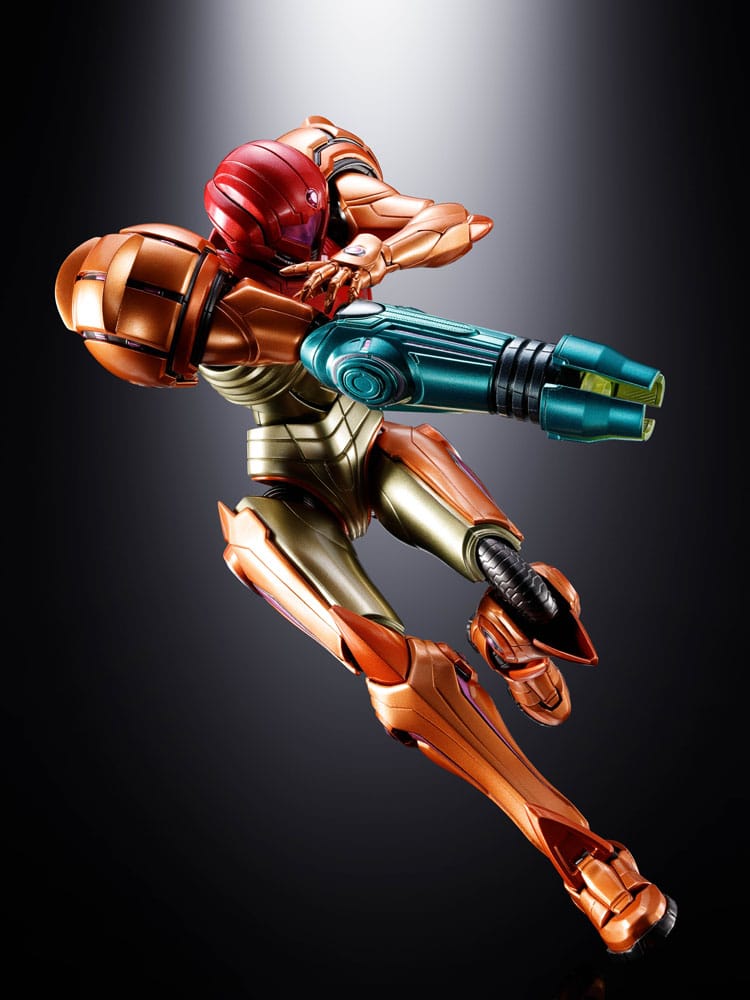 Metroid Prime 4 Beyond Diecast Action Figure Samus Aran LED Bandai Tamashii Nations