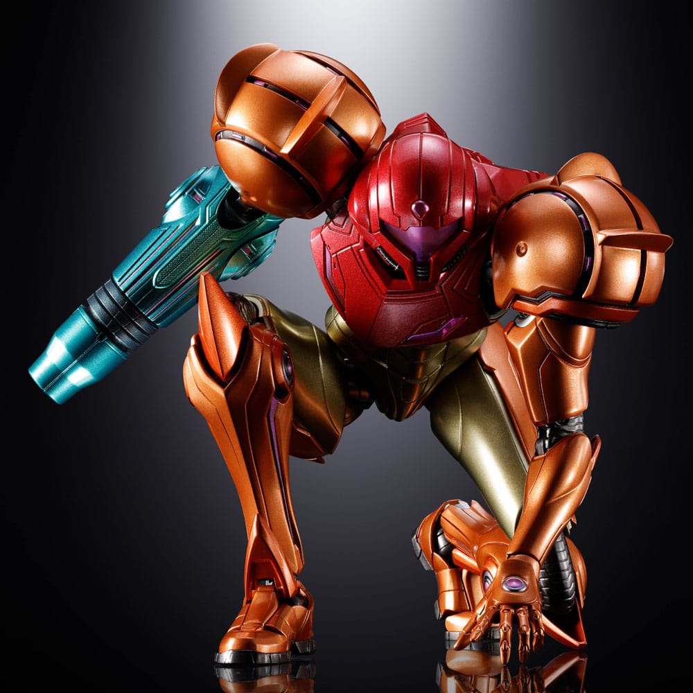 Metroid Prime 4 Beyond Diecast Action Figure Samus Aran LED Bandai Tamashii Nations