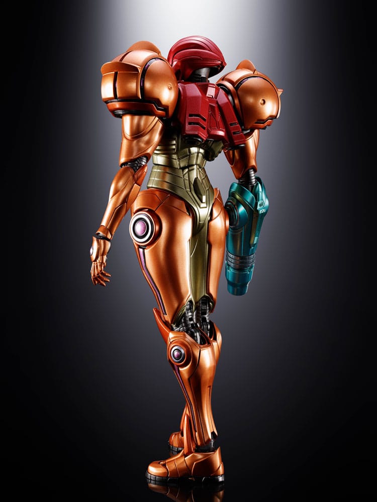 Metroid Prime 4 Beyond Diecast Action Figure Samus Aran LED Bandai Tamashii Nations