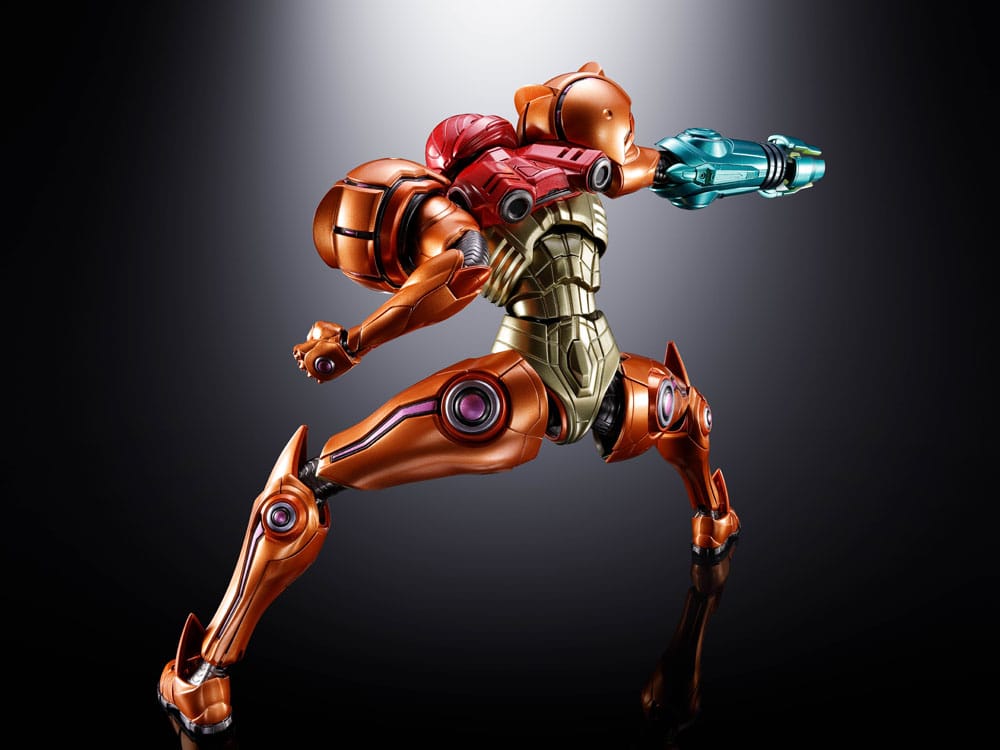 Metroid Prime 4 Beyond Diecast Action Figure Samus Aran LED Bandai Tamashii Nations