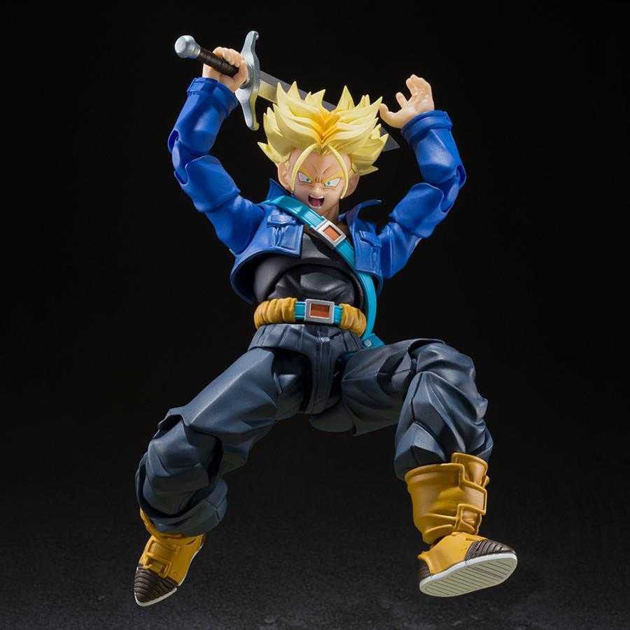 Dragon Ball Z S.H. Figuarts Action Figure Super Saiyan Trunks The Boy from the Future Bandai Tamashii Nations