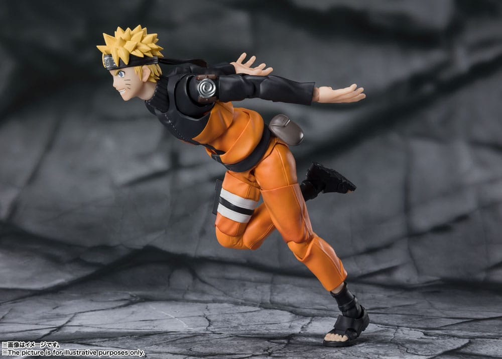 Naruto S.H.Figuarts Action Figure Naruto Uzomaki The Jinchuriki entrusted with Hope Bandai Tamashii Nations