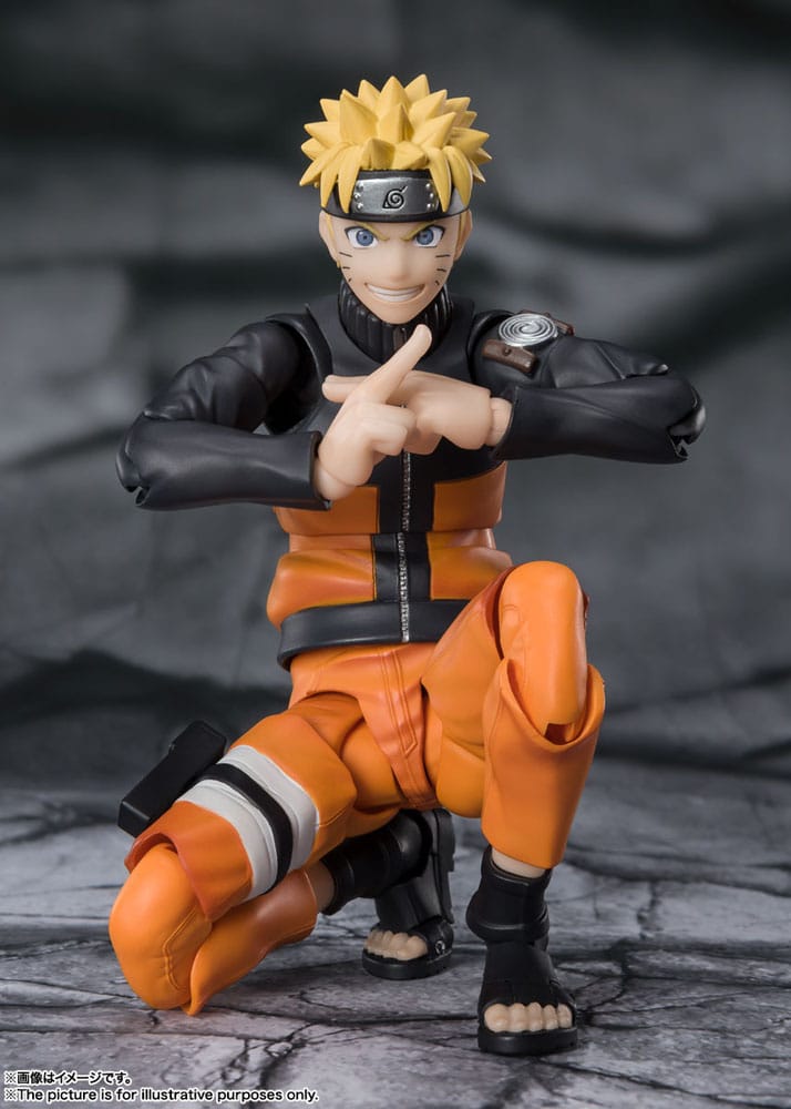 Naruto S.H.Figuarts Action Figure Naruto Uzomaki The Jinchuriki entrusted with Hope Bandai Tamashii Nations