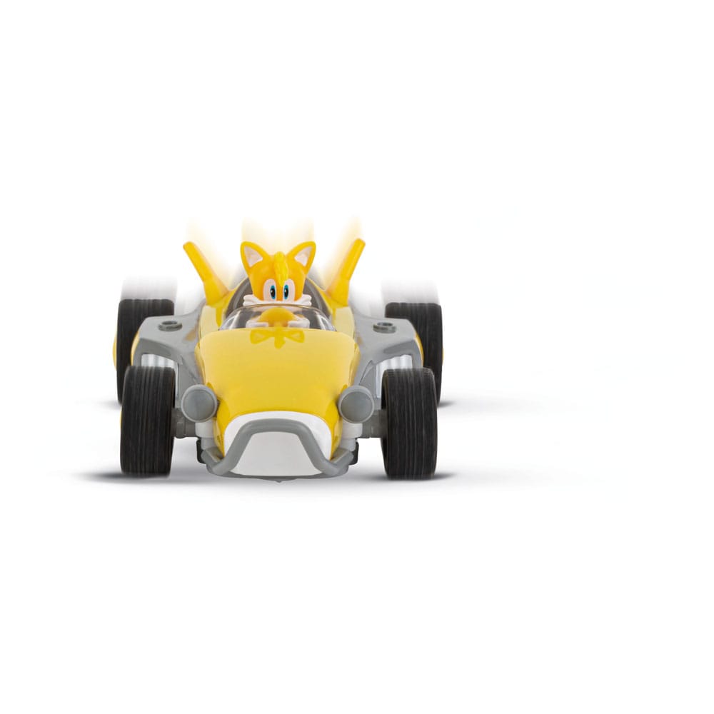 Sonic the Hedgehog RC remote controlled Car 1/43 2.4GHz Mini Tails Carrera