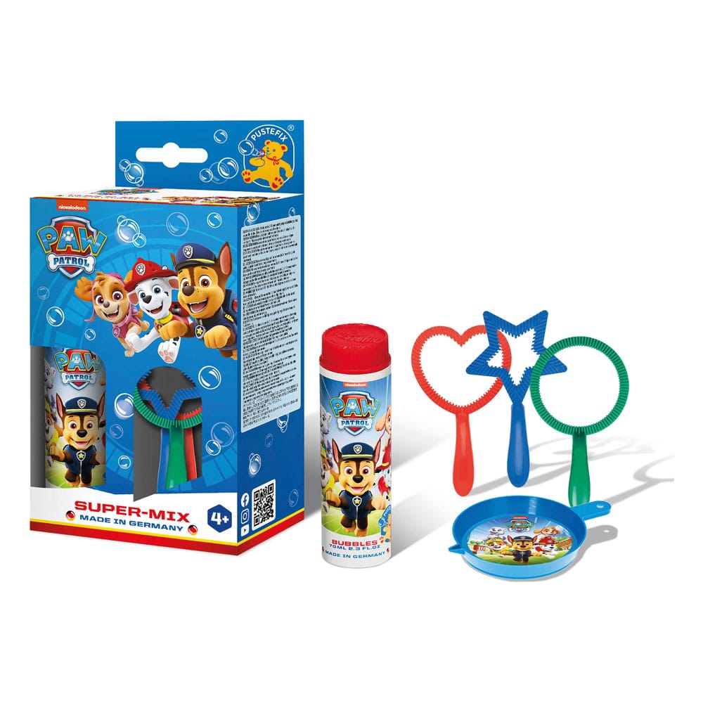 Paw Patrol Pustefix Soap Bubble Bottle Super Mix Assortment 15 Pustefix