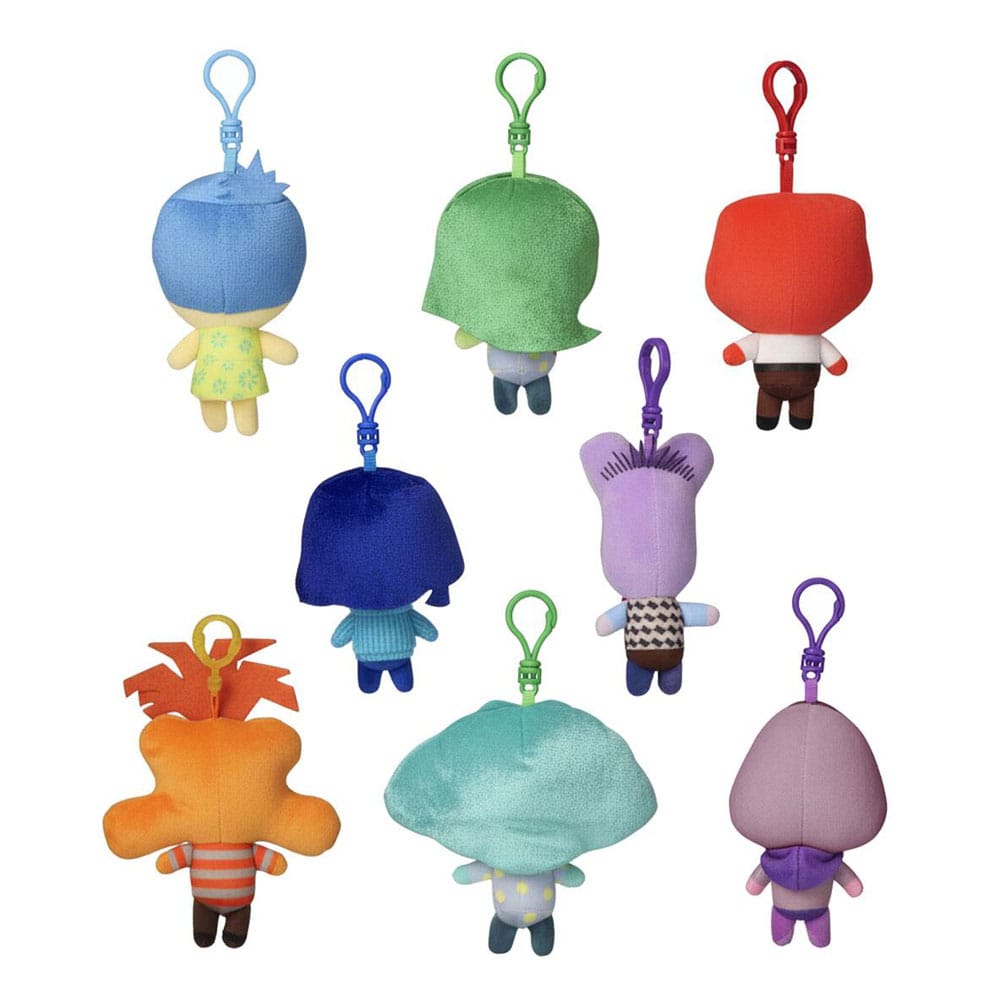 Inside Out Plush Keychains Assortment 24 Cerdá