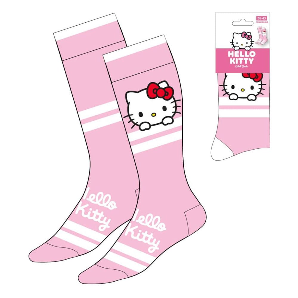 Sanrio Socks Hello Kitty Stripes 36 43 Cerdá