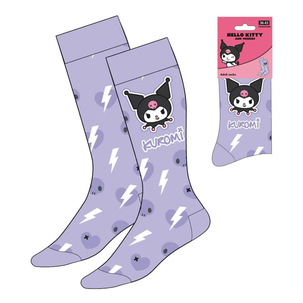 Sanrio Socks Kuromi Purple 36 43 Cerdá