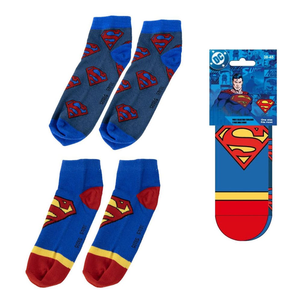 DC Comics Ankle socks 2 packs Superman 38 45 Cerdá