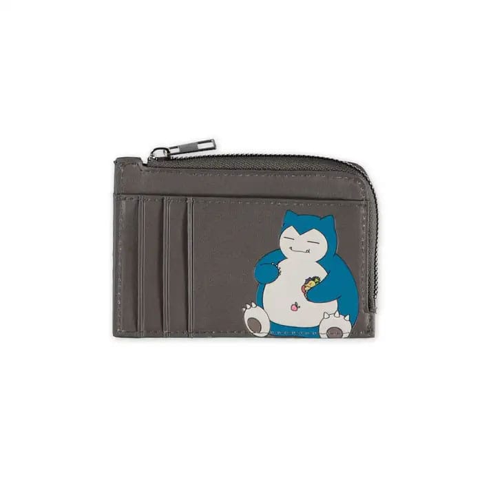 Pokémon Card Wallet Snorlax Gray Difuzed