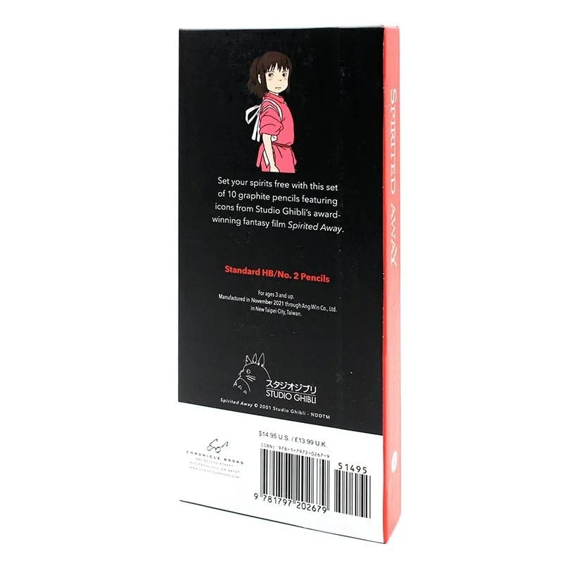 Spirited Away 10 piece Pencils Set Chronicle Books