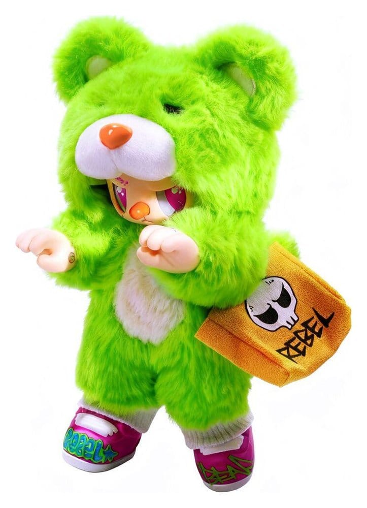 Rebel Bears Plush Action Figures Blind Box Movable Series Display 6 My Arcade Gaming