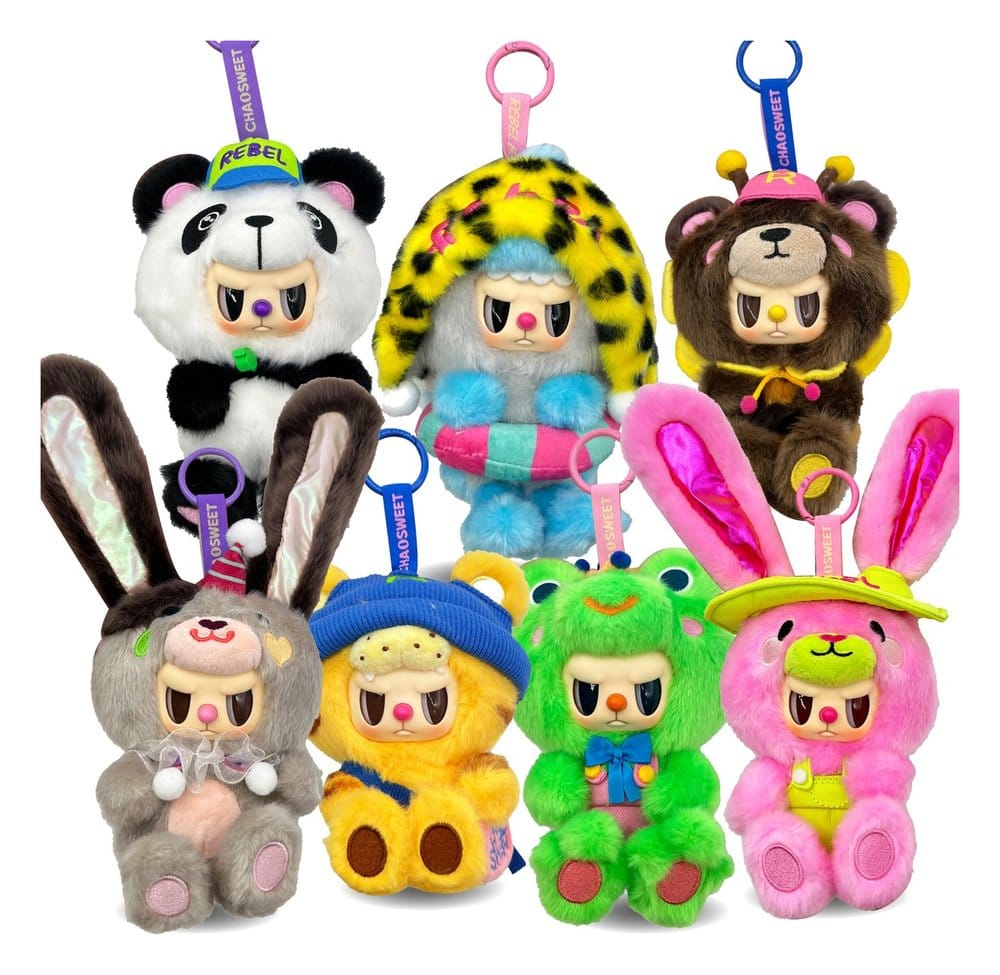 Rebel Bears Vinyl Plush Figures Blind Box Sweet Zoo Display 6 My Arcade Gaming