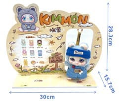 Kimmon Mini Figures Mimon Display 6 Centel