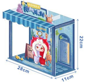 Kimmon Mini Figures Dreams of the Wilderness Display 6 Centel