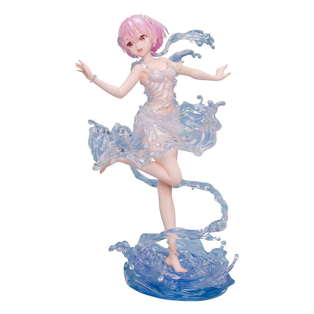 Re Zero Starting Life in Another World Ram Aqua Dress Design COCO