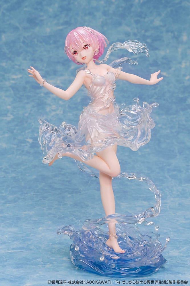 Re Zero Starting Life in Another World Ram Aqua Dress Design COCO