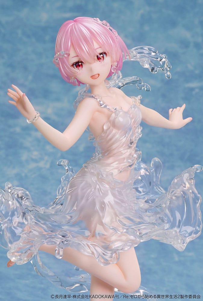 Re Zero Starting Life in Another World Ram Aqua Dress Design COCO