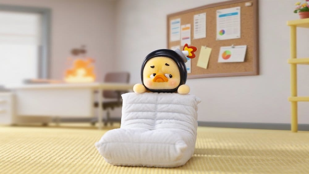 Upset Duck Status Display Duck Blind Box figure Display 6 Rong Creator