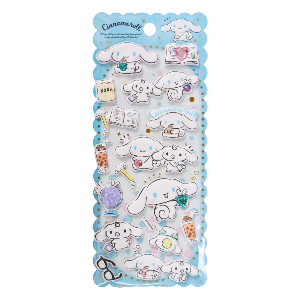 Hello Kitty and Friends Sticker Cinnamoroll Puffy Assortment 20 Comansi