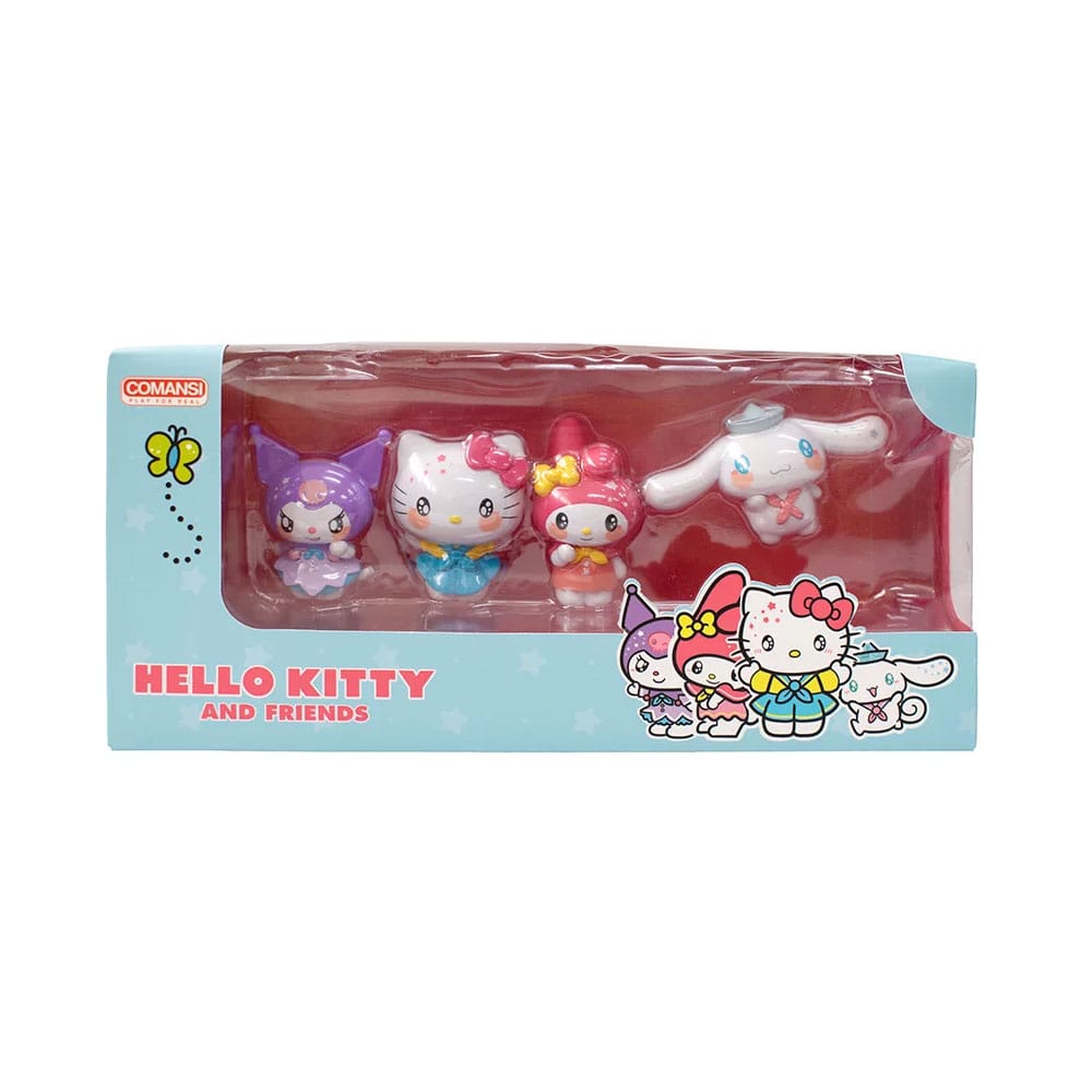 Hello Kitty and Friend Gift Box Set Mini Figures Hello Kitty 4 Comansi