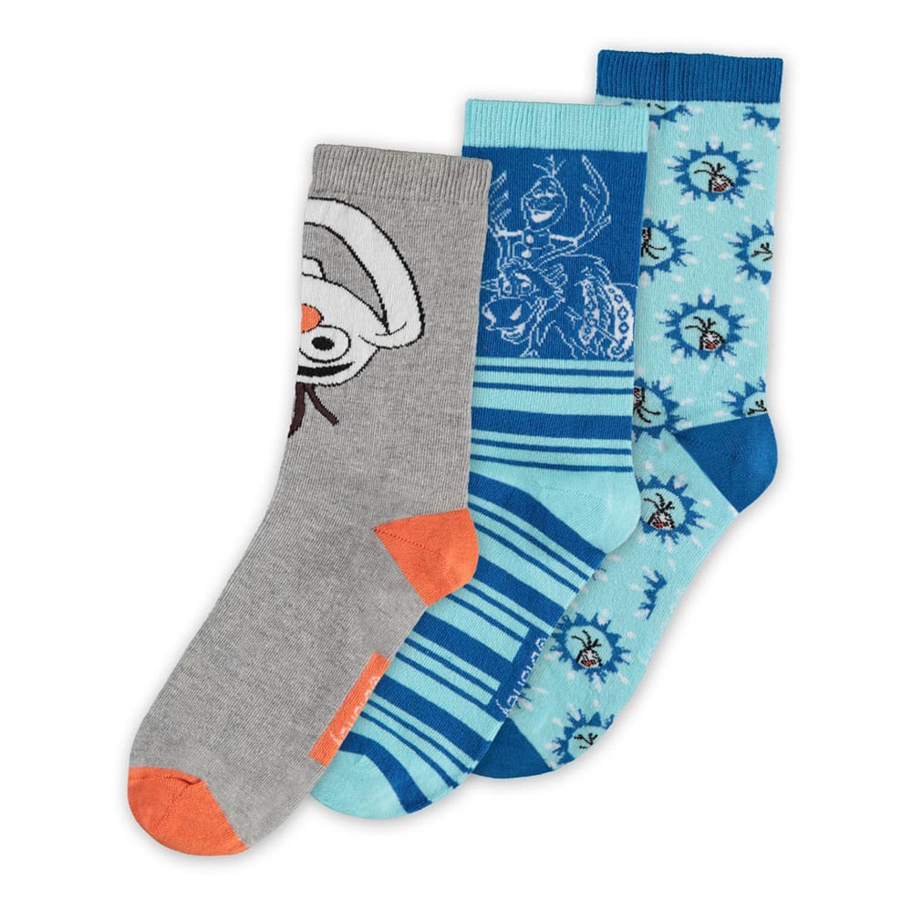 Frozen Socks 3 Pack Olaf 43 46 Difuzed