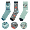 Harry Potter Socks 3 Pack Hedwig Cinereplicas