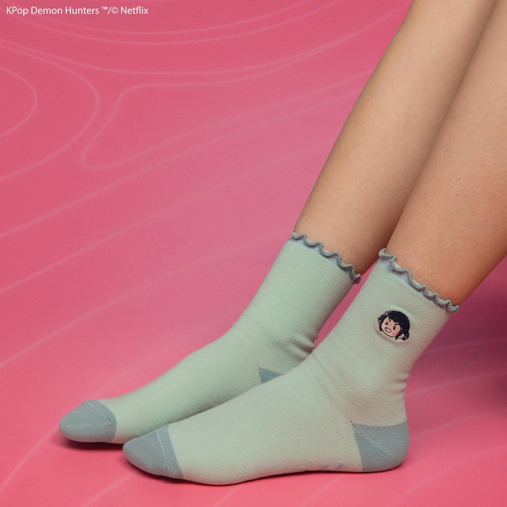 KPop Demon Hunters Socks Set of 3 HUNTR/X Cinereplicas