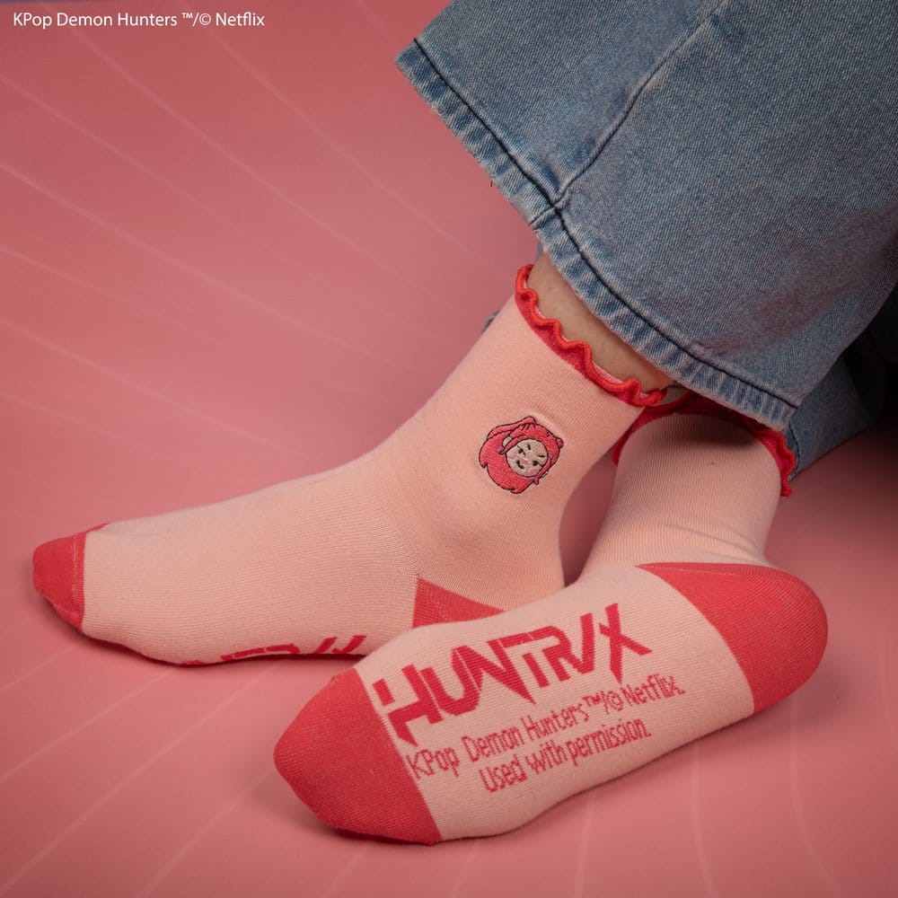 KPop Demon Hunters Socks Set of 3 HUNTR/X Cinereplicas