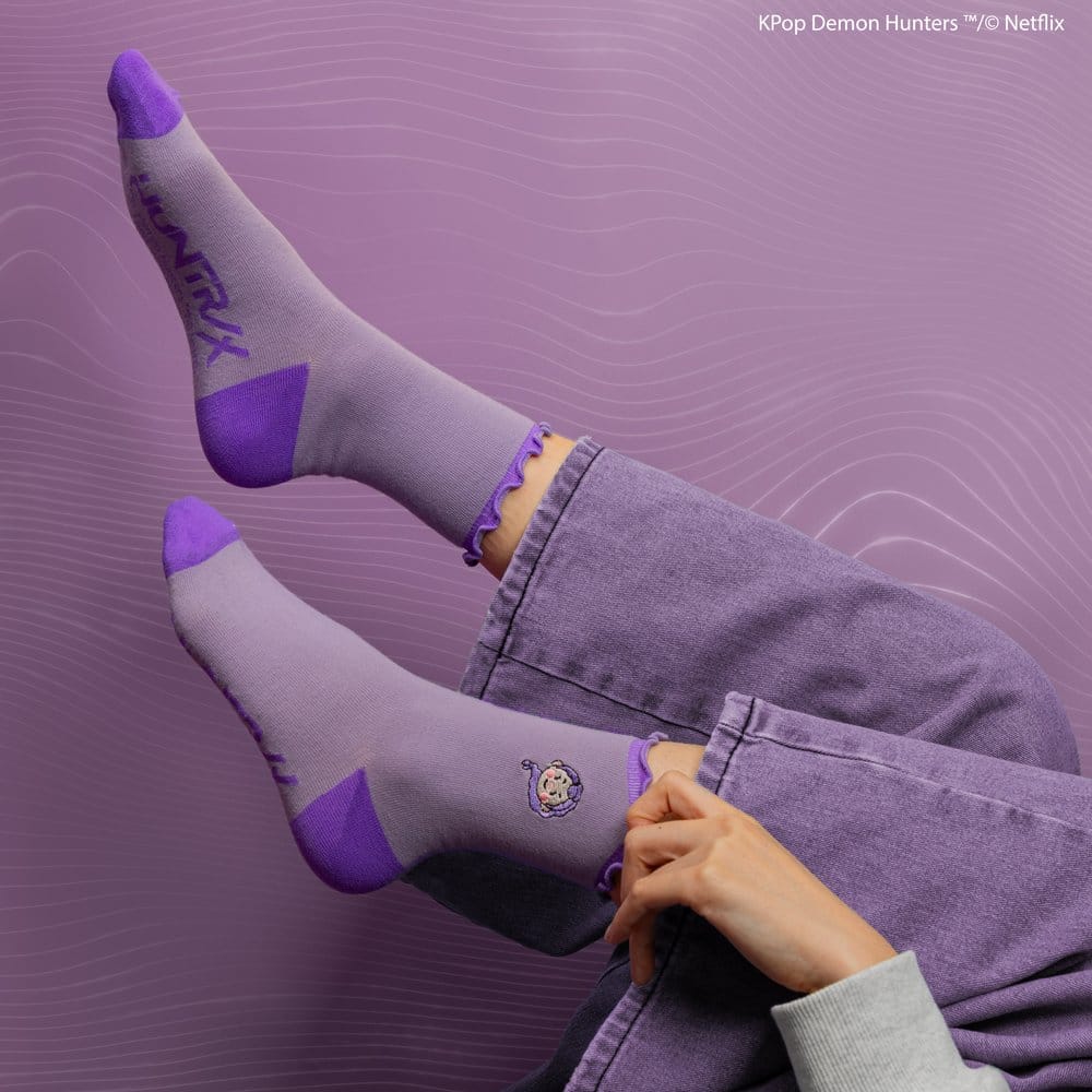KPop Demon Hunters Socks Set of 3 HUNTR/X Cinereplicas
