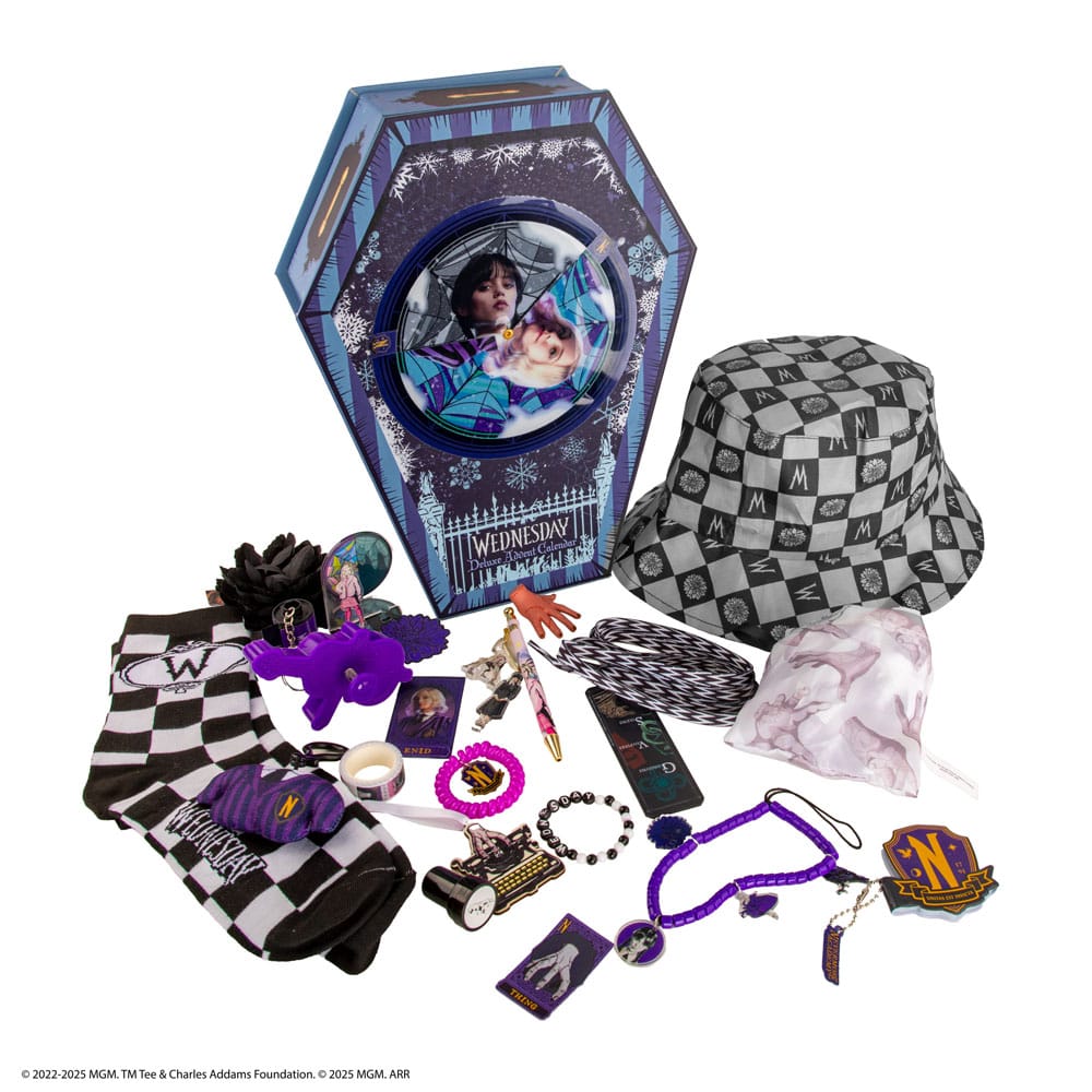 Wednesday Advent Calendar Deluxe 2025 Cinereplicas