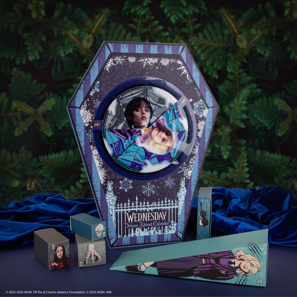 Wednesday Advent Calendar Deluxe 2025 Cinereplicas