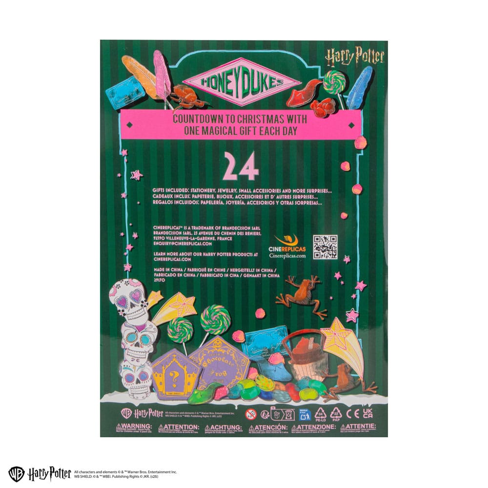 Harry Potter Advent Calendar Honeydukes Cinereplicas