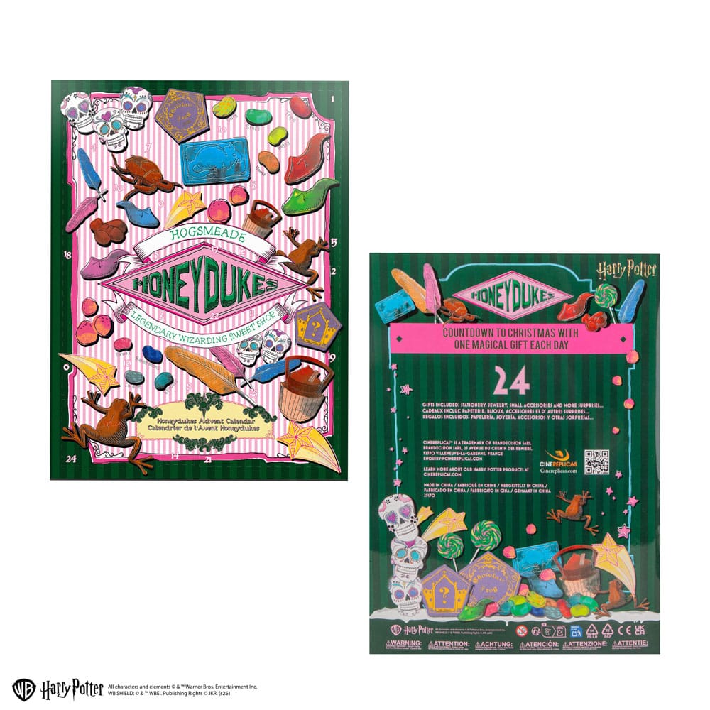Harry Potter Advent Calendar Honeydukes Cinereplicas
