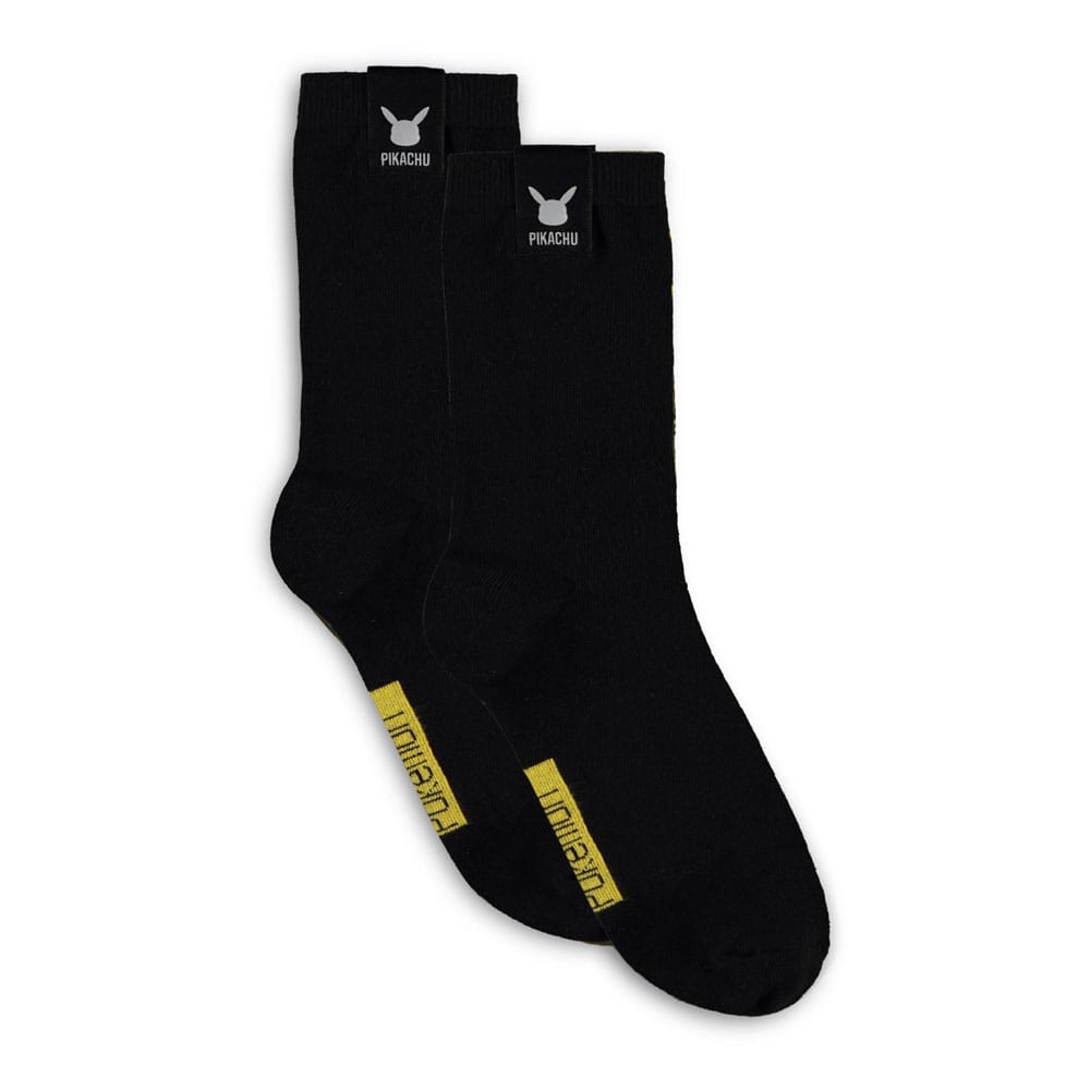Pokémon Socks 2 Pack Pikachu 39 42 Difuzed