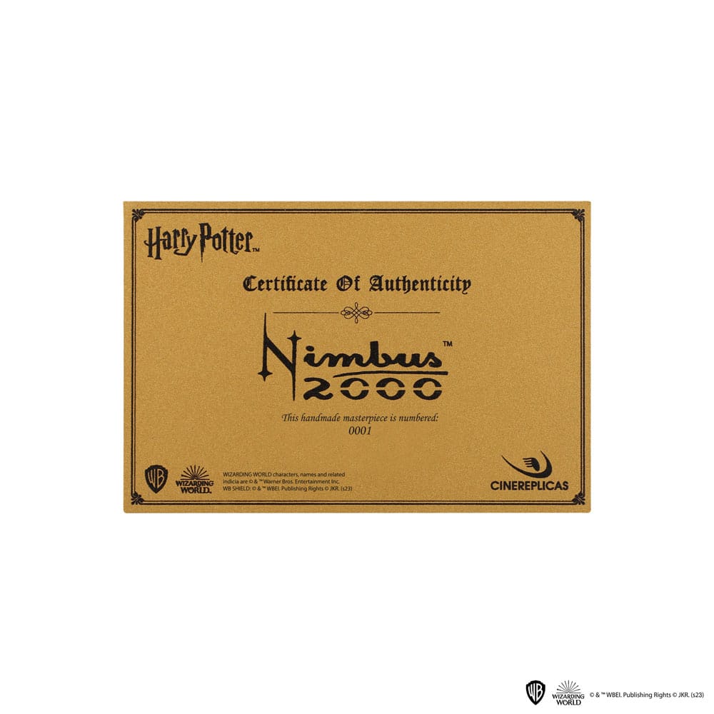 Harry Potter Replica Nimbus 2000 Magic Broom Junior Cinereplicas