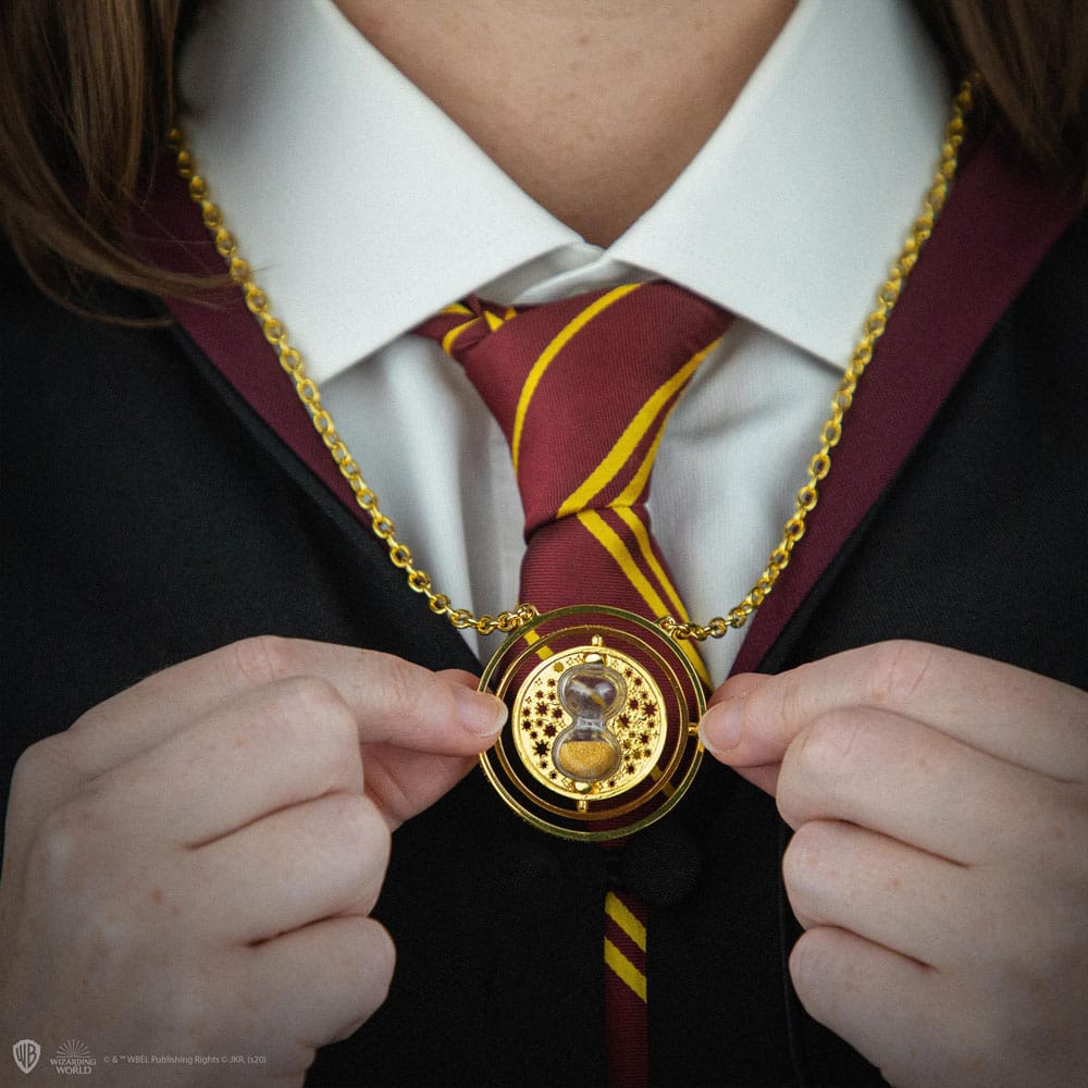 Harry Potter Necklace with Pendant Time Turner with Gift Box Cinereplicas