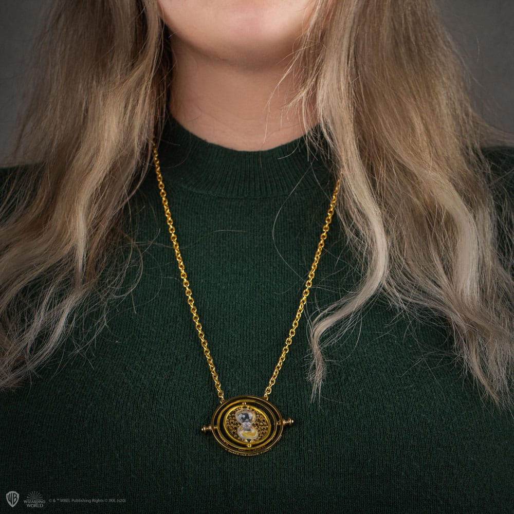 Harry Potter Necklace with Pendant Time Turner with Gift Box Cinereplicas