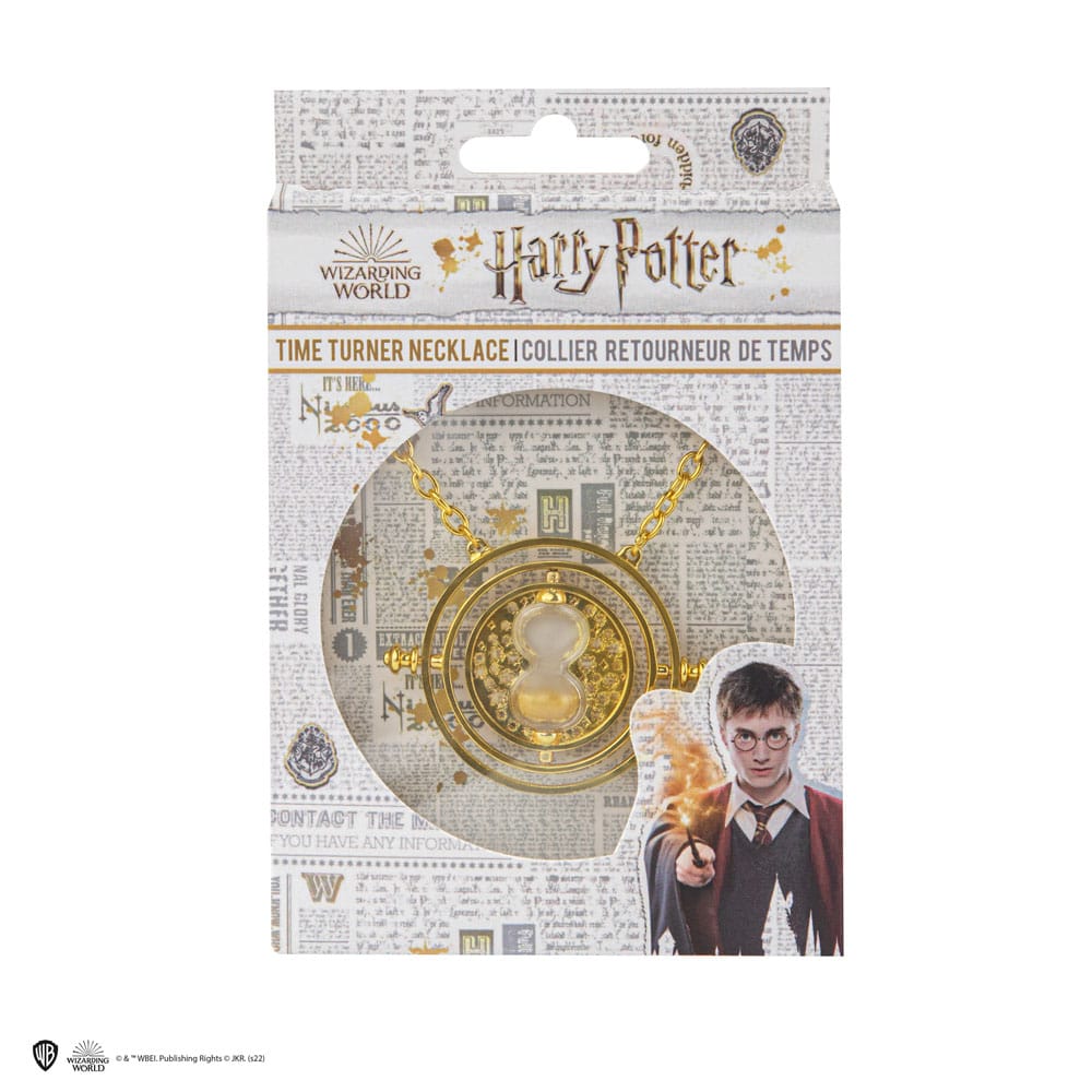 Harry Potter Necklace with Pendant Time Turner with Gift Box Cinereplicas