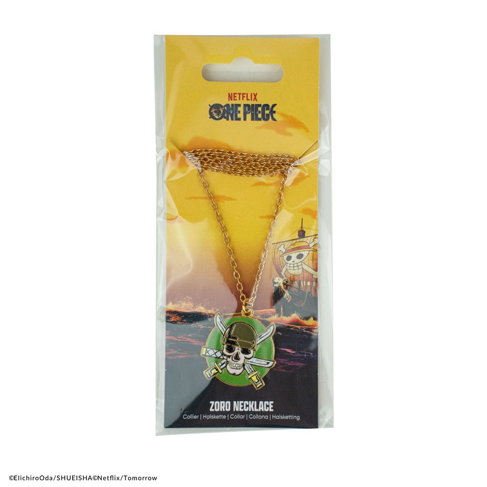 One Piece Necklace with Pendant Zoro Cinereplicas