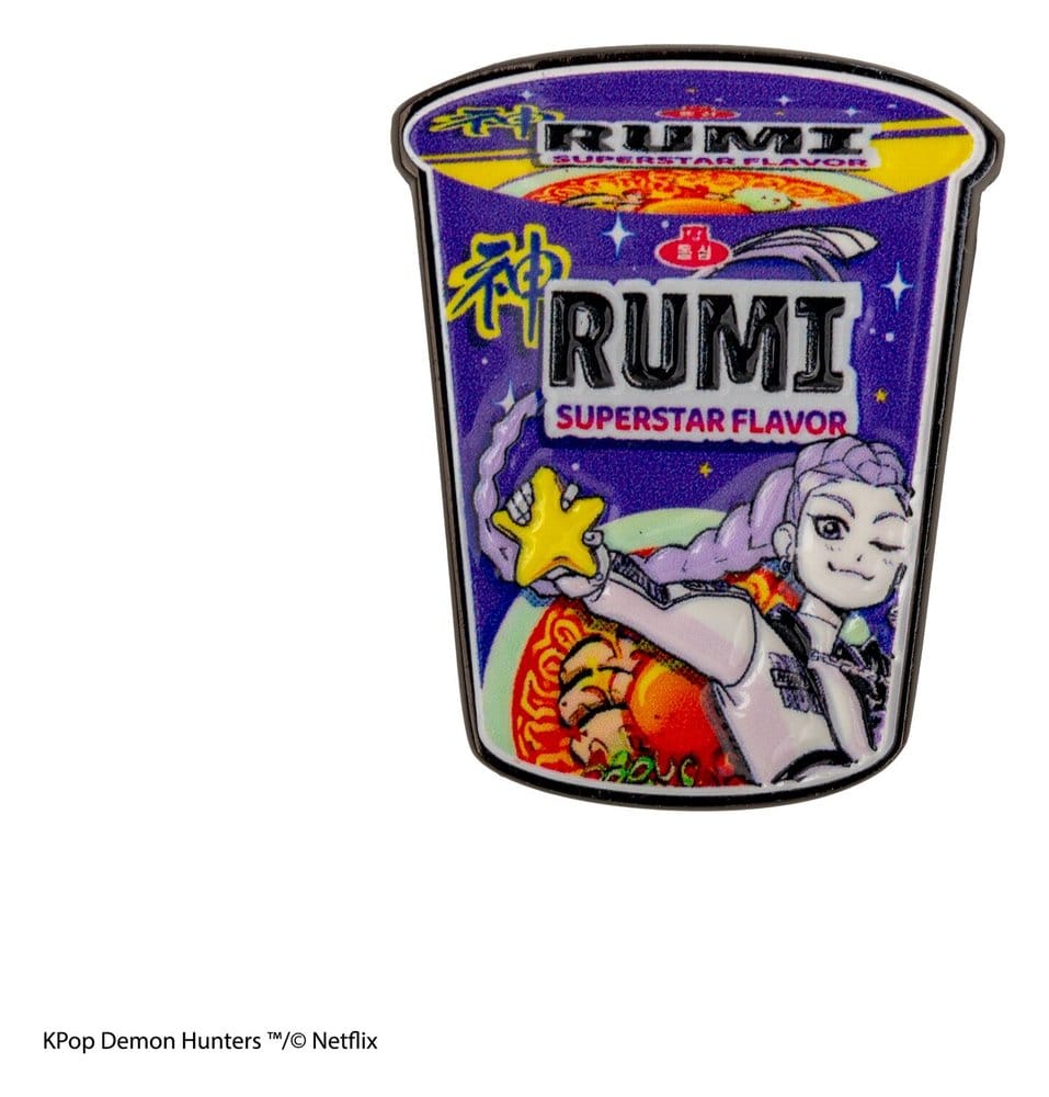 KPop Demon Hunters Pin Rumi Superstar Flavor Noodles Cinereplicas