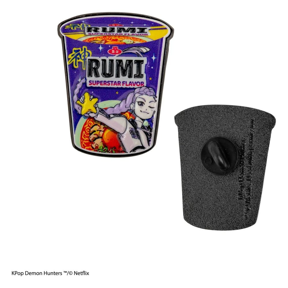 KPop Demon Hunters Pin Rumi Superstar Flavor Noodles Cinereplicas