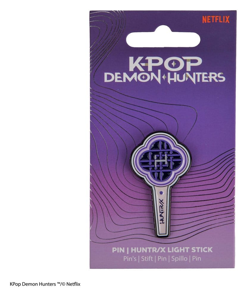 KPop Demon Hunters Pin HUNTR/X Light Stick Cinereplicas