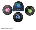 KPop Demon Hunters Set of 4 Coasters Hunters & Demons Soundtrack Cinereplicas
